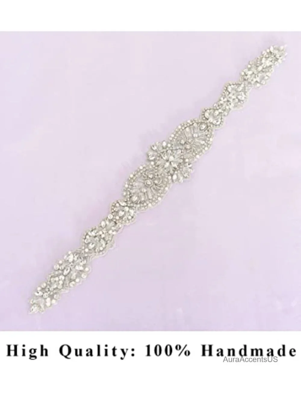 Rhinestone Bridal Belt - Wedding Belt for Bride Dress with Rhinestones